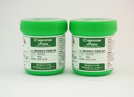 SN100CVTM P506 D4 is a lead-free, no-clean solder paste with its basic composition of (Sn-Cu-Ni+Ge+Bi). 